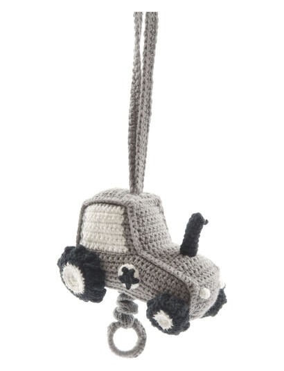 Smallstuff Music Mobile Tractor Grey Grey One Size 14 Cm