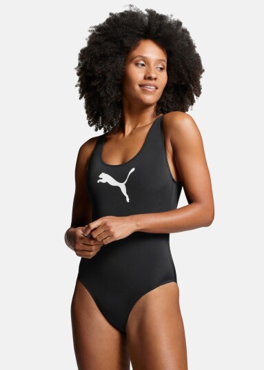 Puma Puma Swim Women Swimsuit 1p Black S Badedrakter Puma Puma Swim Women Swimsuit 1p Black S Badedrakter