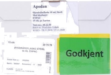 Øyedråpeflaske ster 10ml enpac