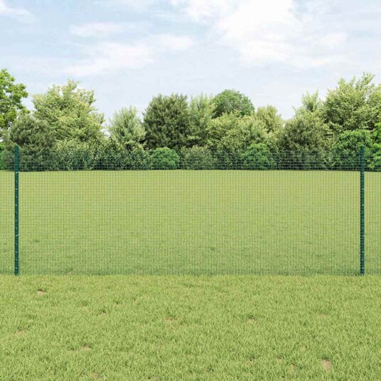  Gjerde med innlegg. grønn 0.8 x 25 m Stål
