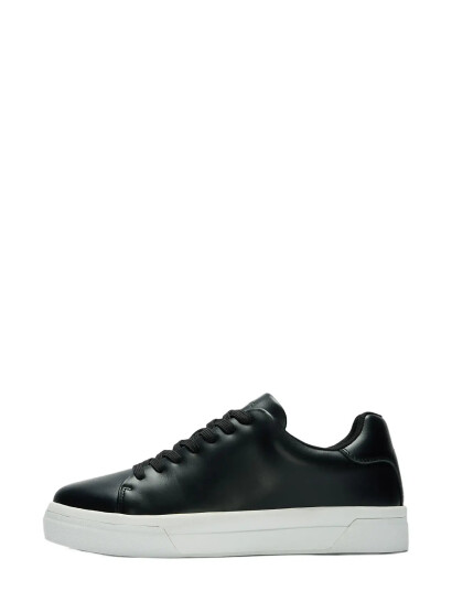 Selected Slhdavid Chunky Leather Sneaker 2.0 Noos Black 44