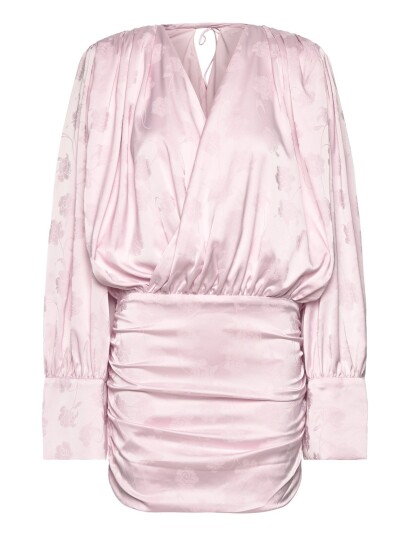 ROTATE Ls Mini Dress Pink 38