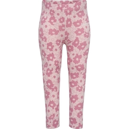 Hummel Pink Nectar Mini Flower AOP Strømpebukser 98