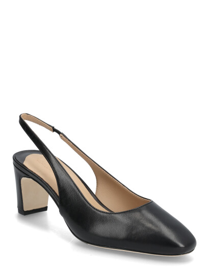 Lauren Ralph Lauren Klaire Leather Slingback Pump   Black   38