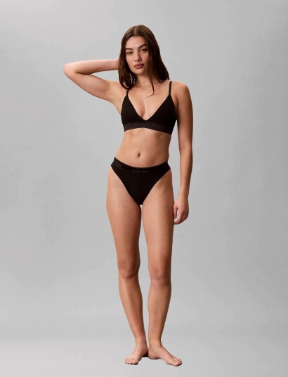 Calvin Klein Lightly Lined Triangle Black XL