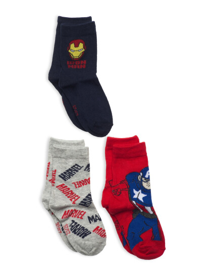 Marvel Socks - Multi/patterned - 23-26