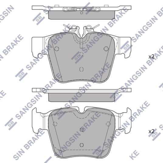 Hi-Q SP4252 Bremseklosser