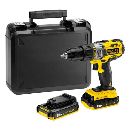 Stanley Fatmax V20 Drill 18V Med batteri Stanley Fatmax V20 Drill 18V Med batteri