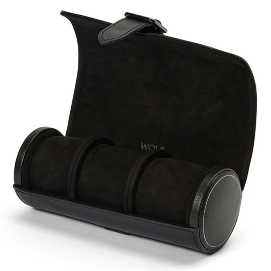 WOLF Triple Watch Roll Black WOLF Triple Watch Roll Black