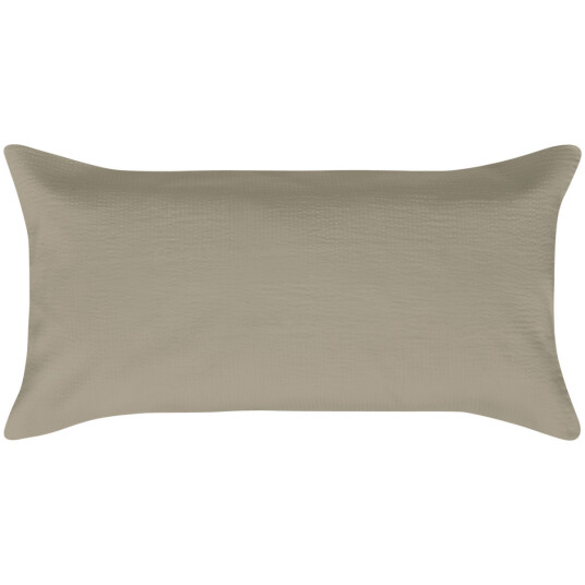 ERWIN M. Putetrekk Antila i krepp; 50x70 cm LxB; Gråbrun/taupe