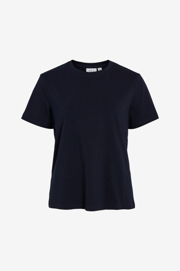 Vila T skjorte viNora S/s Blå