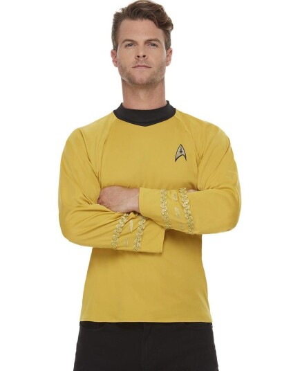 Lisensiert Star Trek The Original Kostymeoverdel til Mann Strl XL