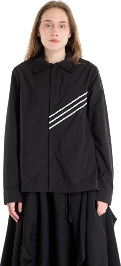 Skjorte Y 3 Raw Edge 3 Stripes Shirt Black M