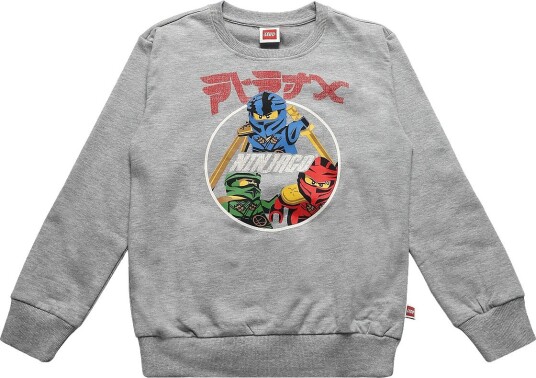 Lego Wear Lwsian 606   Sweatshirt.   GREY MELANGE   146