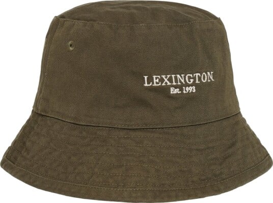Lexington Clothing Washed Cotton Bucket Hat Khaki green L/XL Lexington Clothing Washed Cotton Bucket Hat Khaki green L/XL
