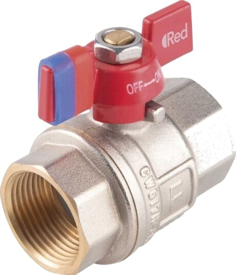 Ferro Kuleventil Mutter Mutter Med Sommerfugl 3/4 F Power Pro
