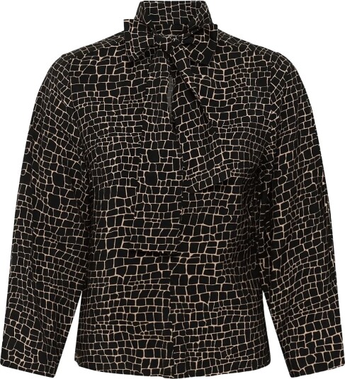 InWear Oryiw Blouse BLACK CROCO 44