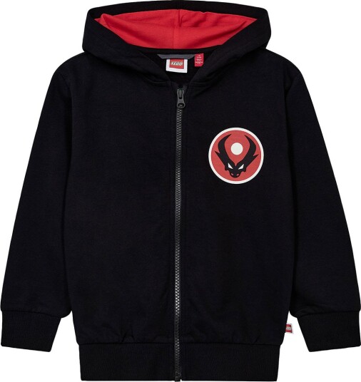 LEGO® Ninjago Cardigan   LWSian 704   Svart   LEGO® Wear   6 år (116)   Cardigan Rød