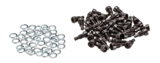 Race Face Atlas/Aeffect Pedal Pin Kitpinner og skiver til Atlas og Aeffect