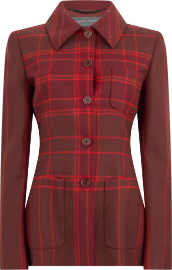 Alberta Ferretti Dame Jakker Rød S,