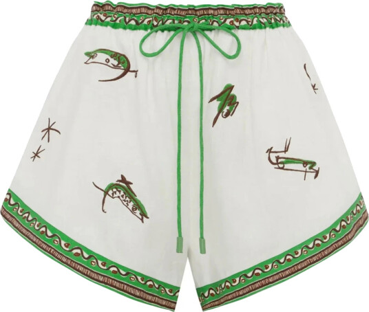 Alemais Dame Shorts Hvit M, Alemais Dame Shorts Hvit M,