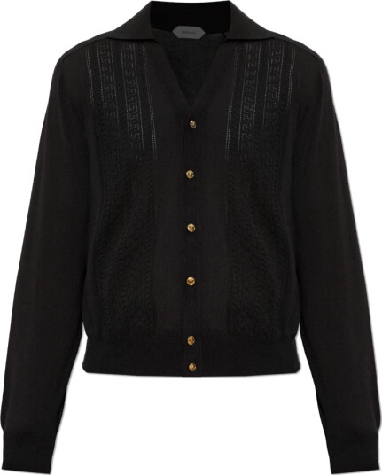 Versace Herre Strikkevarer Svart S,