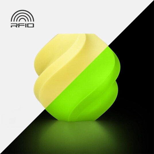 Bambu Lab Pla Glow Glow Yellow