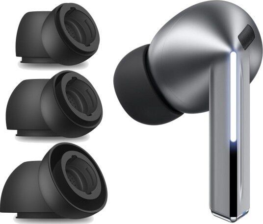 Tech-Protect Ørepropper Ear Tips 3-Pk Galaxy Buds 3 Pro Grå Tech-Protect Ørepropper Ear Tips 3-Pk Galaxy Buds 3 Pro Grå