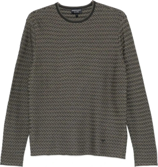 Emporio Armani Herre Strikkevarer Grå M,