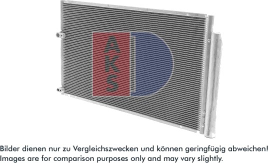 Kondensator, klimaanlegg AKS DASIS 212042N