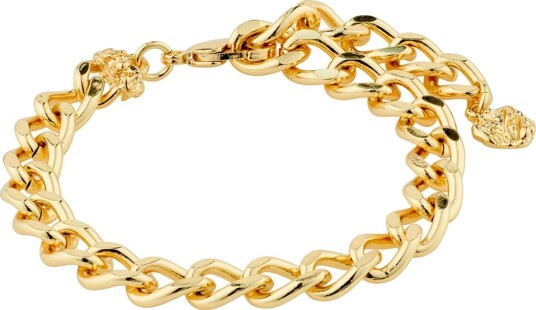 Pilgrim CHARM panserkjede armbånd gullbelagt Pilgrim CHARM panserkjede armbånd gullbelagt