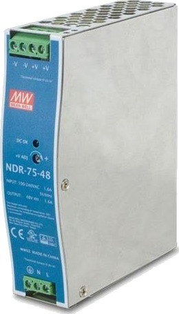Ernitec Strømforsyning DIN 48V 75W Ernitec Strømforsyning DIN 48V 75W