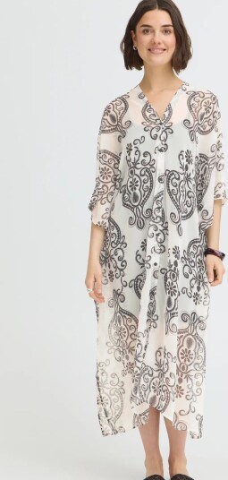 Fransa Frnatala Kaftan 1 White ONE SIZE Fransa Frnatala Kaftan 1 White ONE SIZE