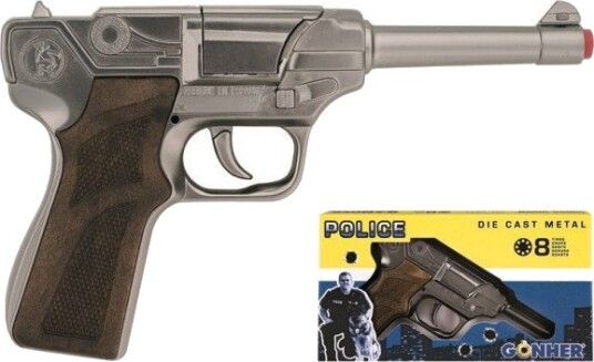 Pulio Gonher 124/0 Politipistol I Metall Pulio Gonher 124/0 Politipistol I Metall