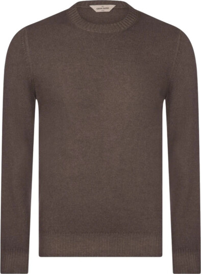 Gran Sasso Herre Strikkevarer Brun XL,