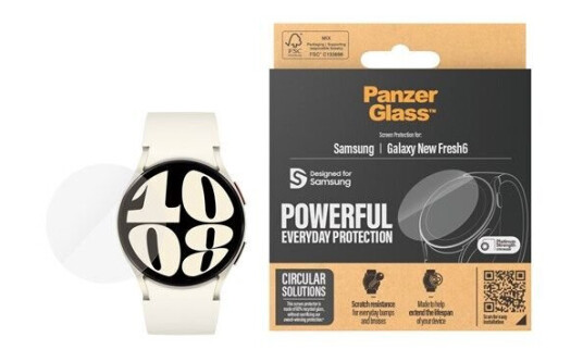 Panzerglass Skjermbeskytter til Samsung Galaxy Watch7 44mm - Ultra-Wide Passform