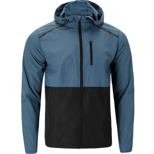 Endurance  Hugoee Jacket W/Hood Mens Slate Blue BLUE L