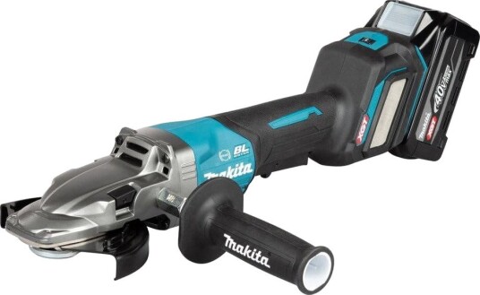 Makita Vinkelsliper GA056G Med Flat Girkasse (Uten Batteri Og Lader) 125 mm, 40 v XGT, Børsteløs