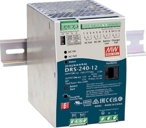 Mean Well DRS 240 12 Strømforsyning DIN 12V 20A 240W
