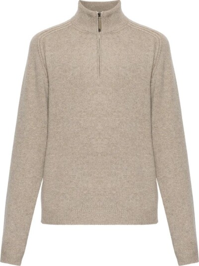 Sease Herre Strikkevarer Beige M,
