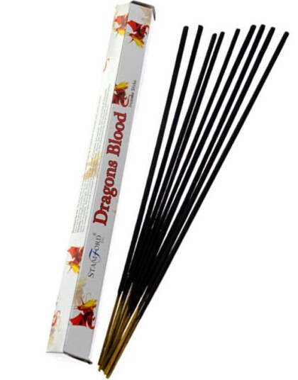 Puckator Dragons Blood 20 stk Stamford Hex Røkelsespinner