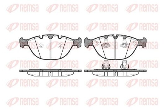 Bremseklosser REMSA 0958.00