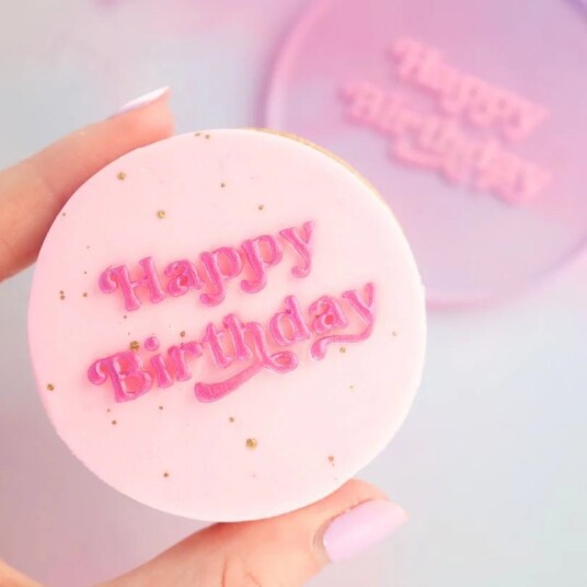 Sweet Stamp The Amy Jane Collection  Groovy Gratulerer Med Dagen Vanlig Størrelse 