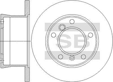 Hi Q SD5712 Bremseskive Hi Q SD5712 Bremseskive