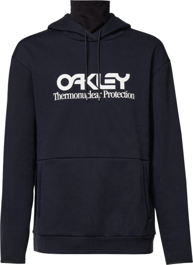 Oakley Men's Rider Long 2.0 Hoodie Black/White XS Oakley Men's Rider Long 2.0 Hoodie Black/White XS