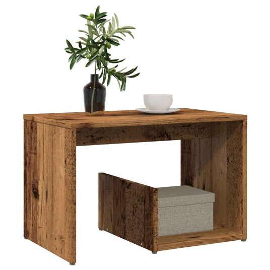  Sidebord gammelt tre 59x36x38 cm konstruert tre 8721158438935