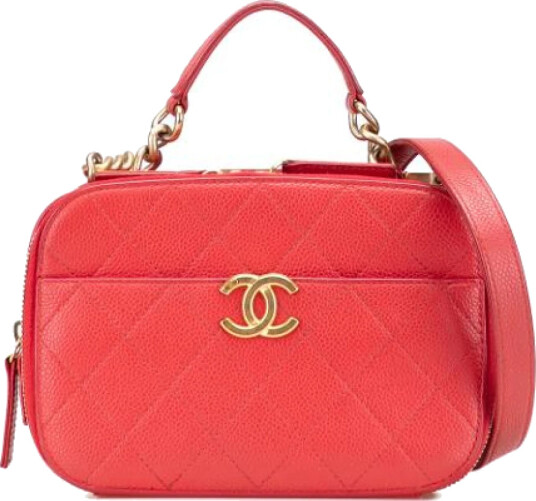 Chanel Vintage Dame Rød Chanel Vintage Dame Rød