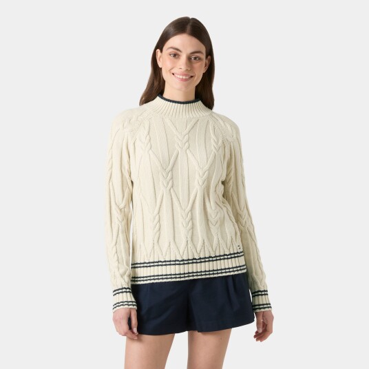 Helly Hansen Women's Positano Knit Sweater Hvit L