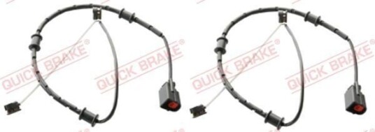 Slitasjevarsler bremseklosser QUICK BRAKE WS 0448 A