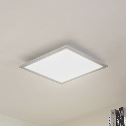 Arcchio LED-panel Lyndra 40 cm sølv aluminium dimbar CCT